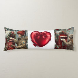 Christmas mailbox cozy winter bedding lichaamskussen