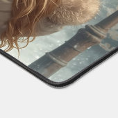 Christmas mailbox festive winter workspace bureaumat (Hoek)