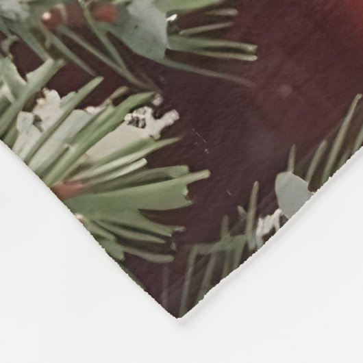 Christmas mailbox fleece blanket warm cozy winter  (Hoek)