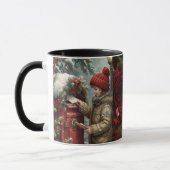 Christmas mailbox travel mug cozy winter drinkware mok (Links)