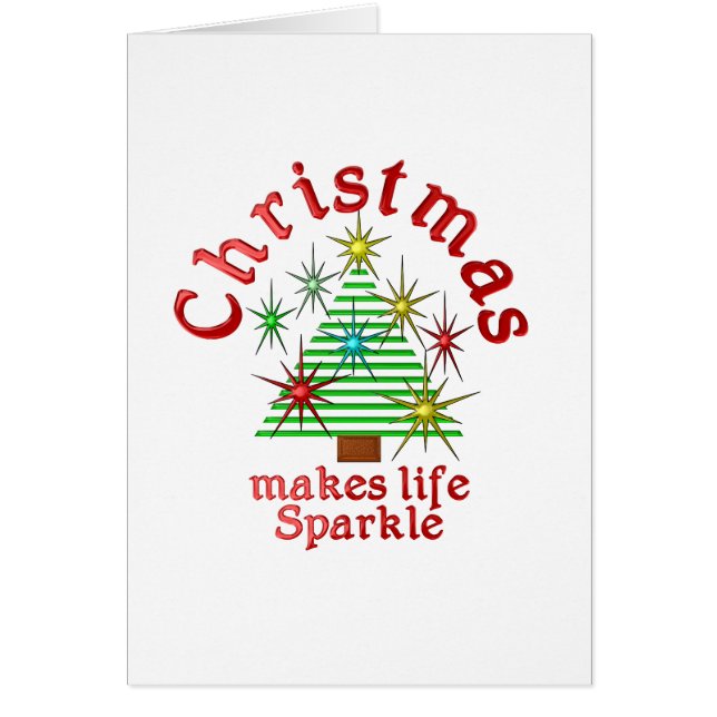 Christmas makes life Sparkle (Voorkant)