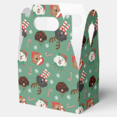 Christmas Maltipoo Honden Bedankdoosjes (Geopend)