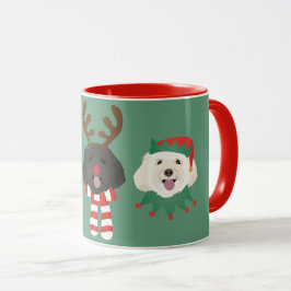 Christmas Maltipoo Honden Mok
