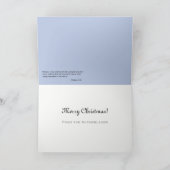 Christmas Manger Scene Card, Customizable rv Feestdagen Kaart (Binnen)