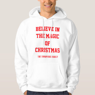 Christmas Mannen Basic Hooded Sweatshirt aanpassen