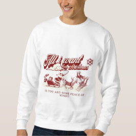 Christmas mannen sweatshirt