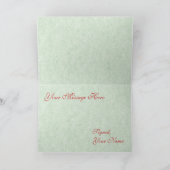 Christmas Mantle Kaart (Binnen)