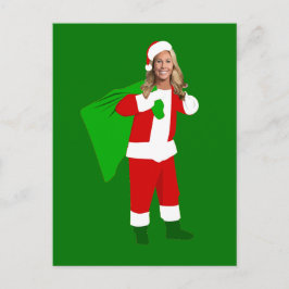 christmas Marjorie Taylor Greene santa claus Feestdagenkaart
