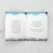 Christmas Market in Strasbourg, France Poem Kaart (Binnen)