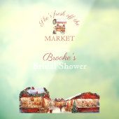 Christmas Market Mirror Welkomstbord Raamklemmen Raamsticker (Vel 3)