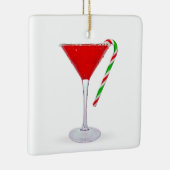 Christmas Martini Cocktail Keramisch Ornament (Rechts)