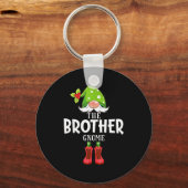Christmas Matching Family The Brother Gnome Sleutelhanger (Voorkant)