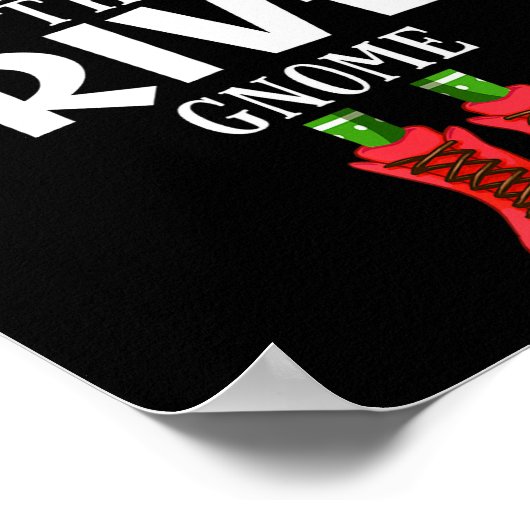 Christmas Matching Family The Driver Gnome  Poster (Hoek)