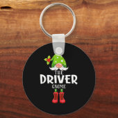 Christmas Matching Family The Driver Gnome  Sleutelhanger (Voorkant)