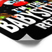 Christmas Matching I'm The Babysitting Reindeer  Poster (Hoek)