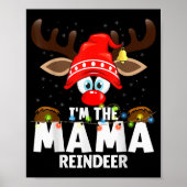 Christmas Matching I'm The Mama Reindeer  Poster (Voorkant)