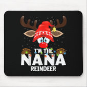 Christmas Matching I'm The Nana Reindeer Muismat (Voorkant)