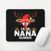Christmas Matching I'm The Nana Reindeer  Muismat (Met muis)