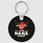 Christmas Matching I'm The Nana Reindeer Sleutelhanger (Voorkant)
