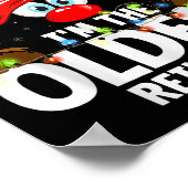 Christmas Matching I'm The Oldest Reindeer  Poster (Hoek)