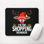 Christmas Matching I'm The Shopng Reindeer  Muismat (Met muis)