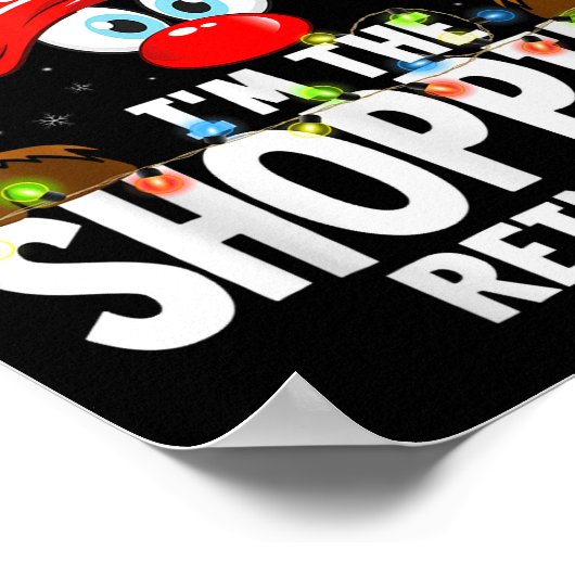 Christmas Matching I'm The Shopng Reindeer Poster (Hoek)