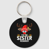 Christmas Matching I'm The Sister Reindeer Sleutelhanger (Voorkant)