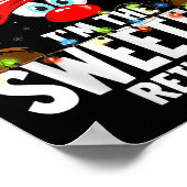 Christmas Matching I'm The Sweetest Reindeer  Poster (Hoek)