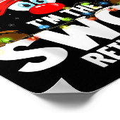 Christmas Matching I'm The Swol Reindeer Poster (Hoek)