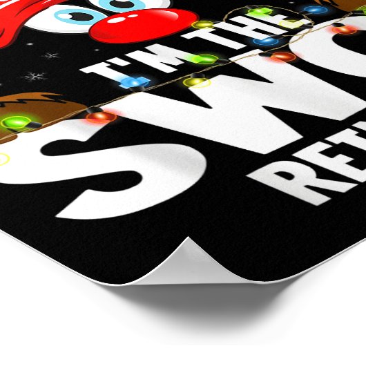 Christmas Matching I'm The Swol Reindeer Poster (Hoek)