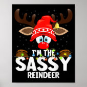 Christmas Matching I'm The Sy Reindeer Poster (Voorkant)