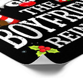 Christmas Matching The Boyfriend Reindeer Family Poster (Hoek)