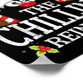 Christmas Matching The Chilling Reindeer Family  Poster (Hoek)