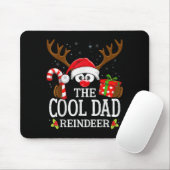 Christmas Matching The Cool Dad Reindeer Family  Muismat (Met muis)