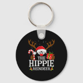 Christmas Matching The Hipe Reindeer Family  Sleutelhanger (Voorkant)