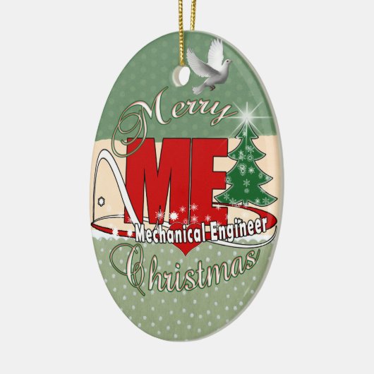 CHRISTMAS ME MECHANICAL ENGINEER KERAMISCH ORNAMENT (Links)