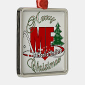CHRISTMAS ME MECHANICAL ENGINEER METALEN ORNAMENT (Rechts)