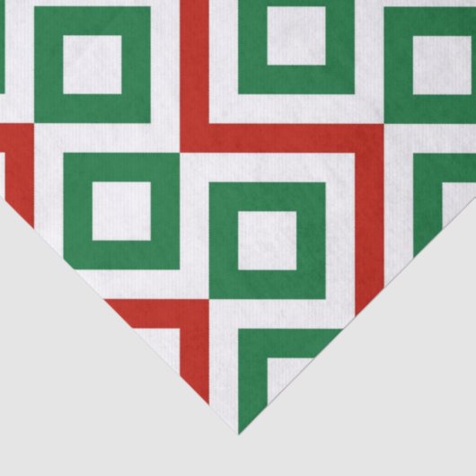 Christmas Meander Tissue Paper Tissuepapier (Detail)