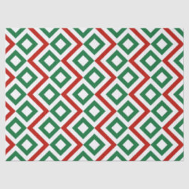 Christmas Meander Tissue Paper Tissuepapier