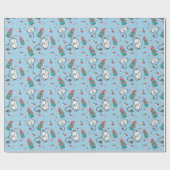 Christmas Medical Gnome Pattern Cadeaupapier (Vlak)