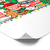 Christmas Medication Bottles Funny Nurse Humor  Poster (Hoek)