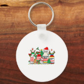 Christmas Medication Bottles Funny Nurse Humor  Sleutelhanger (Voorkant)