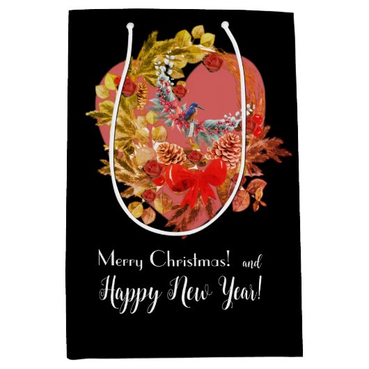 Christmas! Medium Cadeauzakje (Voorkant)