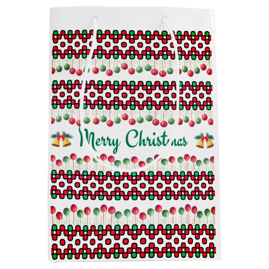 Christmas Medium Cadeauzakje (Voorkant)