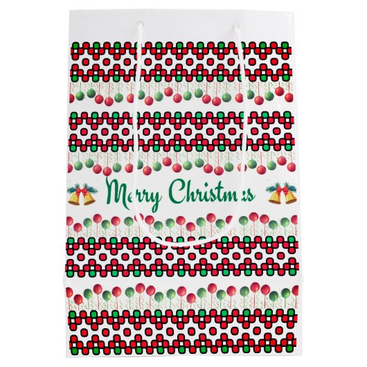 Christmas Medium Cadeauzakje (Achterkant)