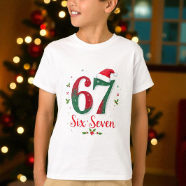 Christmas Meme Six Seven 67 6 7 Holiday T-shirt