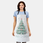 Christmas Merry & Bright Christmas Tree Mint Pink Schort (Gedragen)