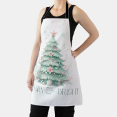 Christmas Merry & Bright Christmas Tree Mint Pink Schort (Insitu)
