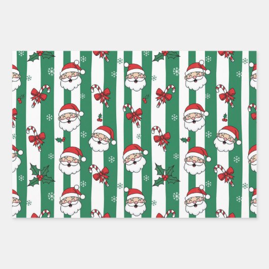 Christmas Merry & Bright Inpakpapier Vel (Voorkant 2)