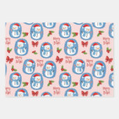 Christmas Merry & Bright Inpakpapier Vel (Voorkant)